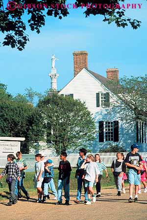 Stock Photo #13288: keywords -  adolescent adolescents american boys children class classes colonial ethnic field gender girls group groups heritage high historic history junior living middle mixed national outdoor outside park parks reconstructed reconstruction revolutionary school schools site sites student students teen teenage teenager teenagers teens tour touring tours trip trips vert virginia walk walking war wars yorktown young youth