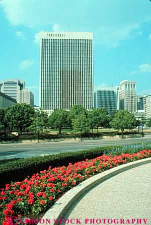 Stock Photo #7599: keywords -  america american architecture building buildings business center cities city cityscape cityscapes downtown modern new office richmond skyline skylines urban usa vert virginia