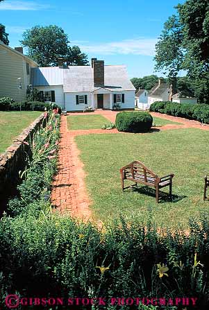 Stock Photo #12753: keywords -  ashlawn-highland charlottesville estate estates historic landscape landscaping mansion mansions plantation plantations south southern vert virginia