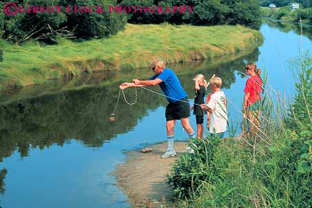 Stock Photo #12356: keywords - adventure chincoteague coast coastal crab families family fishing horz hot island marsh ocean resort shore summer together vacation virginia wetland wetlands