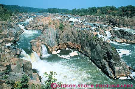 Stock Photo #13340: keywords -  eroded eroding erosion falls great horz landscape natural nature park potomac rapid rapids river rivers rock rocky scenery scenic turbulence turbulent virginia water waterfalls