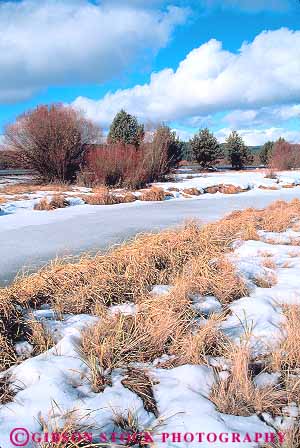 Stock Photo #13399: keywords - bend climate cold deschuettes freeze freezing froze frozen ice landscape landscapes natural northwest oregon river scenery scenic scenics snow vert weather wild wilderness winter
