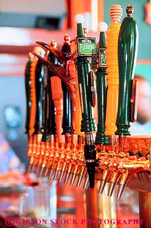 Stock Photo #11242: keywords -  bar beer brew brewery colorful drink drinks flanders handle microbrew microbrewery oregon portland pub pubs street taps valve vert