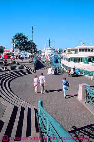Stock Photo #11265: keywords -  along oregon park parks people portland river riverfront riverside stroll strolling summer vert walk walkers walking willamette