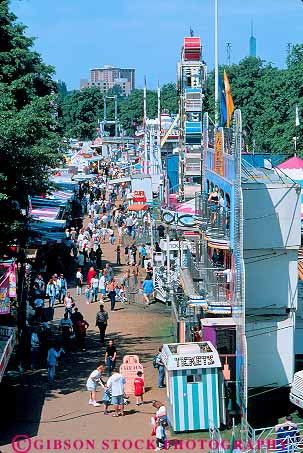 Stock Photo #11277: keywords -  activities activity annual attractions booth celebrate celebration crowd crowded elevated event fair fairs festival festivals fun games gather gathering midway oregon people play playing portland rides rose social vendor vendors vert view