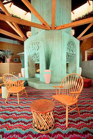 Stock Photo #18344: keywords - american architecture design fireplace furniture in indian inside interior kahneeta kahneetah kahneta lodge lodges native northwest of oregon reservation resort resorts site sites springs style vert warm wood