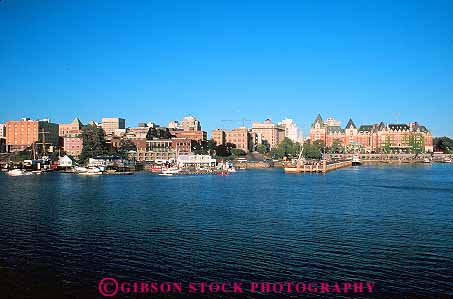 Stock Photo #13428: keywords -  attraction bay british canada columbia destination harbor harbors horz northwest summer travel victoria waterfront waterfronts