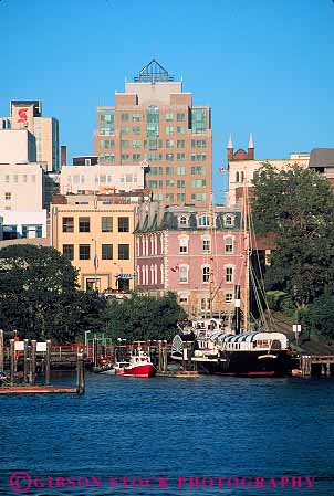 Stock Photo #13443: keywords - boat boats british building buildings canada columbia destination downtown northwest office travel vert victoria waterfront waterfronts