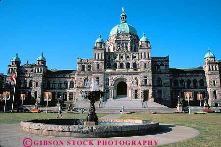 Stock Photo #13445: keywords -  architecture british building canada columbia design destination dome domes government horz legislature masonry northwest parliament stone style travel victoria