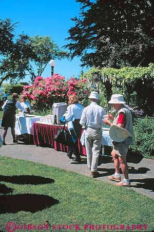 Stock Photo #13455: keywords -  afternoon attraction beverage british canada columbia destination empress garden gardens hotel hotels in northwest outdoor outside people recreation relax relaxes relaxing ritual rituals social summer tea tourist tradition traditional travel vert victoria