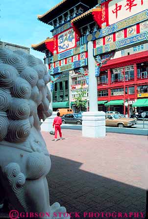 Stock Photo #12065: keywords -  arch architecture asian british canada chinatown columbia communities community ethnic gate heritage neighborhood neighborhoods people vancouver vert