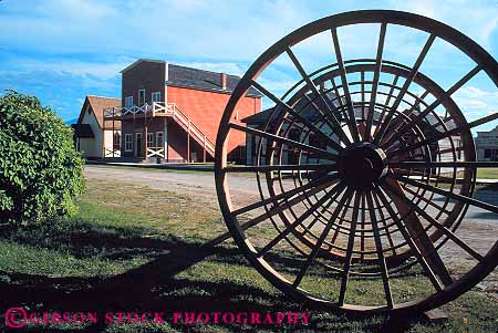 Stock Photo #12525: keywords -  antique axel axis british building buildings canada circle circular columbia fort forts ft ft. heritage historic history horz living logging museum museums old rotate rotation round spoke spokes steele town towns village villages vintage west western wheel wheels