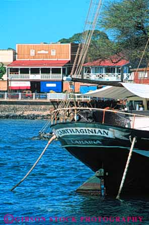 Stock Photo #8663: keywords -  carthaginisan coast coastal destination harbor harbors hawaii hawaiian historic island islands lahaina marina marine maritime maui ocean old resort resorts sea seashore seawater ship ships shore shoreline tradition traditional travel tropical usa vacation vert water