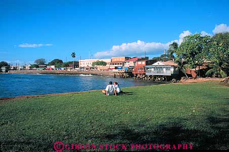 Stock Photo #13523: keywords - coast coastal couple couples destination grass hawaii hawaiian horz islands lahaina lawn lawns maui people private quiet relax relaxed relaxes relaxing shore shoreline travel tropical vacation waterfront