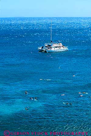 Stock Photo #13555: keywords - activities activity boat catamaran catamarans charter dive diver divers dives diving fun hawaii hawaiian leisure maui ocean outdoor outside people person play playing plays recreation sail sea snorkel snorkelers snorkeling sport sports sunny sunshine swim swimming tropical vacation vert warm water
