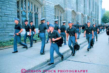 Stock Photo #13598: keywords - academy adult armed army between cadet cadets class classes education educational forces group horz learn learning learns military motion move moving new officer officers people point soldier soldiers states student students train training uniform uniforms united us walk walker walking west york