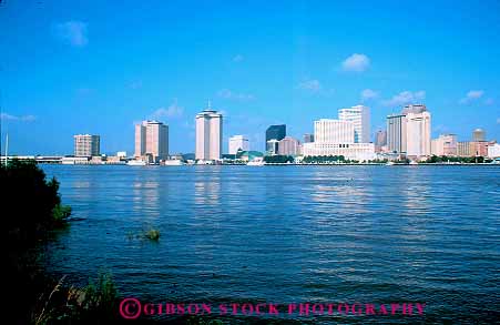 Stock Photo #7625: keywords -  america american architecture building buildings business center cities city cityscape cityscapes downtown high horz louisiana modern new office orleans rise skyline skylines urban usa