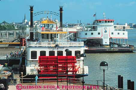 Stock Photo #8610: keywords -  attraction boat boating boats destination dock excursion horz leisure louisiana mississippi new orleans paddlewheel recreation river riverboats ship ships tour tourist tradition traditional travel trip usa vacation water