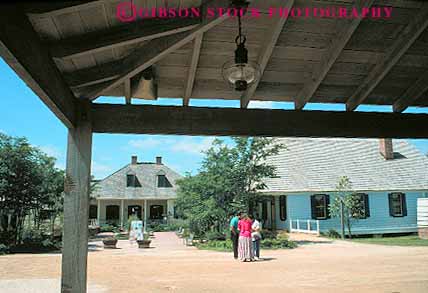 Stock Photo #13605: keywords - attraction bayou buildings historic history horz lafayette living louisiana museum people south southern tourist travel vermilion village ville visitor visitors