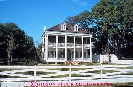 Stock Photo #13629: keywords - antebellum architecture building buildings classic creole design great historic history home homes horz house houses louisiana manresa retreat river road style traditional