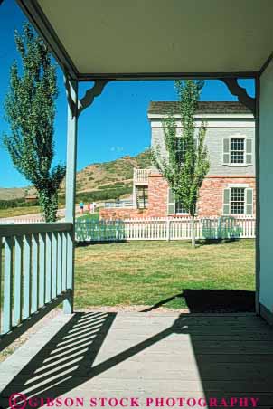 Stock Photo #9662: keywords -  american architecture buildings city heritage historic history lake old park pioneer pioneers salt settlement settlers site state tradition traditional trail utah vert vintage west western