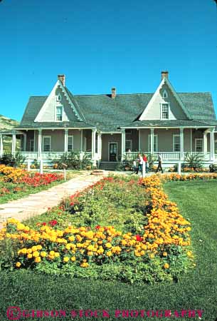 Stock Photo #9663: keywords -  american architecture buildings city desert dormer dormers heritage historic history home homes house houses lake old park pioneer pioneers salt settlement settlers site state tradition traditional trail utah vert village vintage west western