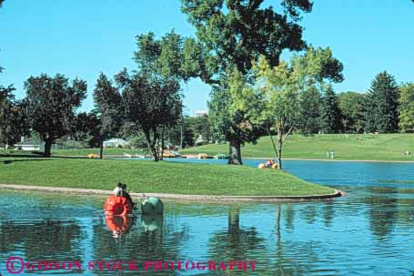 Stock Photo #9680: keywords -  city horz in lake lakes landscape landscaping liberty municipal park parks peaceful people playing pond ponds public recreation salt scenery scenic summer utah water