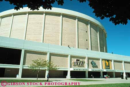 Stock Photo #9682: keywords -  architecture arena arenas building buildings circular cities city cylinder cylindrical horz lake modern palace round salt stadium utah