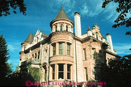 Stock Photo #9685: keywords -  architecture building buildings cities city historic home homes horz house houses kearns lake mansion mansions salt utah