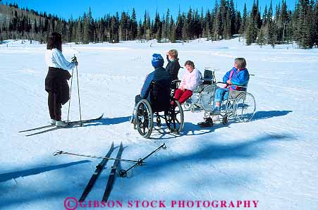 Stock Photo #13932: keywords -  area brighton challenge challenged cold disabilities disability disable disabled downhill handicap handicapped horz mobile mobility mountain mountains outdoor outside people physical physically recreation resort resorts rocky season ski skier skiing skis snow sport sports trip utah vacation wasatch wheelchair wheelchairs winter