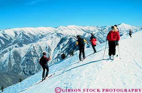 Stock Photo #13945: keywords -  area cold downhill horz mountain mountains outdoor outside people recreation resort resorts rocky season ski skier skiers skiing skis snow sport sports summit sundance trip utah vacation wasatch winter