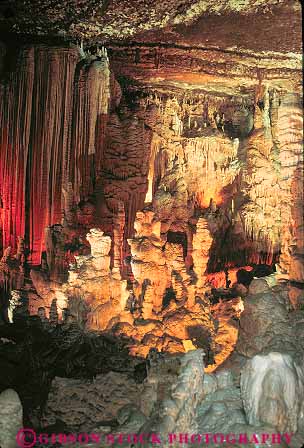 Stock Photo #13977: keywords -  arkansas blanchard calcium carbonate cave cavern caverns caves column columns deposit deposited depositing deposition dissolution drip erode eroded erodes eroding form formation geologic geological geology limestone mountain pillar pillars springs vert view
