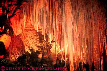 Stock Photo #13978: keywords -  arkansas blanchard calcium carbonate cave cavern caverns caves curtain deposit deposited depositing deposition dissolution drip dripstone erode eroded erodes eroding flowstone form formation geologic geological geology horz limestone mountain springs view