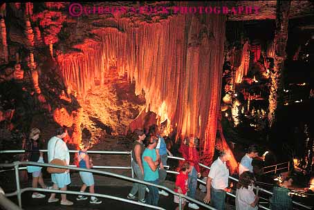 Stock Photo #13979: keywords -  arkansas blanchard calcium carbonate cave cavern caverns caves deposit deposited depositing deposition dissolution drip erode eroded erodes eroding form formation geologic geological geology group groups horz limestone mountain people railing springs tour touring tourist tourists tours view