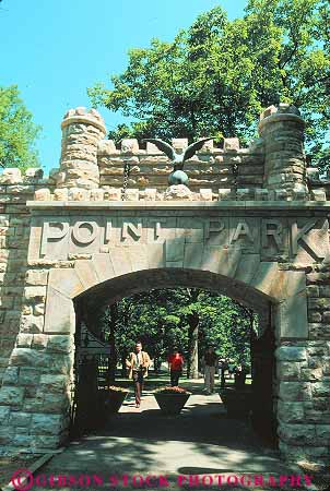 Stock Photo #13991: keywords - (near arch arches chattanooga doorway enter entrance entry georgia lookout masonry mountain near parks public stone tennessee tennessee) vert