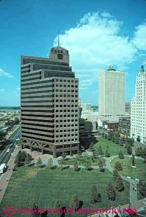 Stock Photo #7630: keywords -  america architecture building buildings business center cities city cityscape cityscapes downtown high memphis modern new office rise skyline skylines tennessee urban usa vert