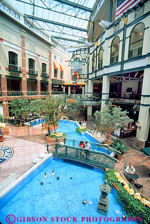 Peabody Place shopping mall interior Memphis Tennessee Stock Photo 17482