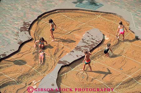Stock Photo #11315: keywords - bed channel child children contour contours course horz hydraulic island memphis mississippi model models mudd outdoor outline outside play river rivers route tennessee water