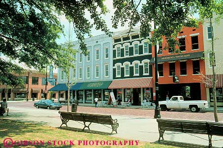 Stock Photo #11320: keywords -  beale building buildings district downtown horz memphis music neighborhood plaza plazas row street streets tennessee urban