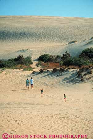 Stock Photo #9559: keywords -  banks beach beaches cape carolina coast coastal destination dunes hatteras hike hikers hiking jockey north outer park people resort resorts ridge sand sanddune seashore shore shoreline state summer travel vacation vert waking walk