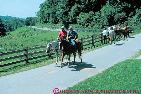 Stock Photo #14040: keywords -  appalachia appalachian blue byway carolina countryside great horse horseback horses horz landscape landscapes mountain mountains national north park parks parkway public recreation ride rider riders ridge riding road route routes rural scenery scenic smoky spring summer