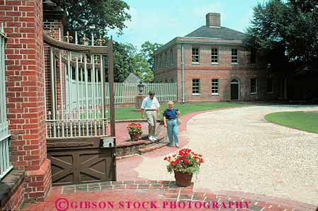 Stock Photo #14052: keywords -  american attraction bern brick building carolina historic history horz living museum museums new north old palace site sites tourist tourists tryon vintage visitor visitors wall