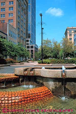 Stock Photo #7646: keywords -  america american architecture building buildings business carolina center cities city cityscape cityscapes downtown fayetteville fountain high mall modern new north office plaza raleigh rise skyline skylines street urban usa vert