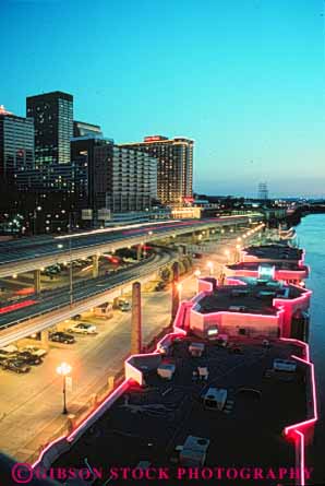 Stock Photo #7647: keywords - america american architecture building buildings business center cities city cityscape cityscapes dark downtown dusk evening high kentucky lighting lights louisville modern new night office rise skyline skylines urban usa vert