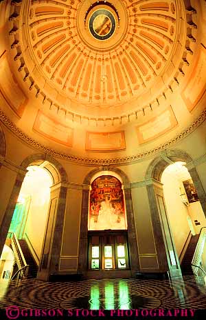 Stock Photo #12148: keywords -  arch arches architecture building capitol capitols columbus dome domes government house houses interior interiors legislature ohio public rotunda rotundas state vert