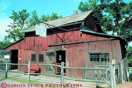 Stock Photo #14161: keywords - barn barns black blacksmith board building buildings coshocton historic history horz living museum museums ohio old plank preserve preserved red roscoe shed sheds shop smith village villages wood wooden