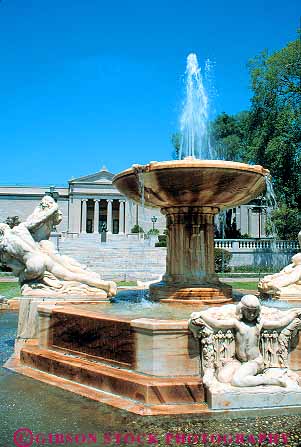 Stock Photo #11993: keywords -  art cities city cleveland fountain fountains municipal museum museums ohio park parks public vert wade water