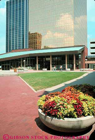 Stock Photo #11950: keywords - architecture buildings downtown indiana indianapolis landscape landscaped landscaping market midwest open park parks plaza plazas space square urban vert