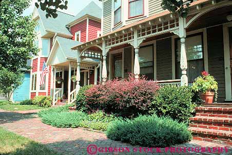Stock Photo #11960: keywords - architecture buildings historic home homes horz house houses indiana indianapolis lockerbie neighborhood neighborhoods residential square traditional
