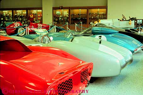 Stock Photo #11966: keywords -  auto automobile automobiles autos car cars display exhibit five horz hundred indiana indianapolis museum museums race racing show showroom speedway